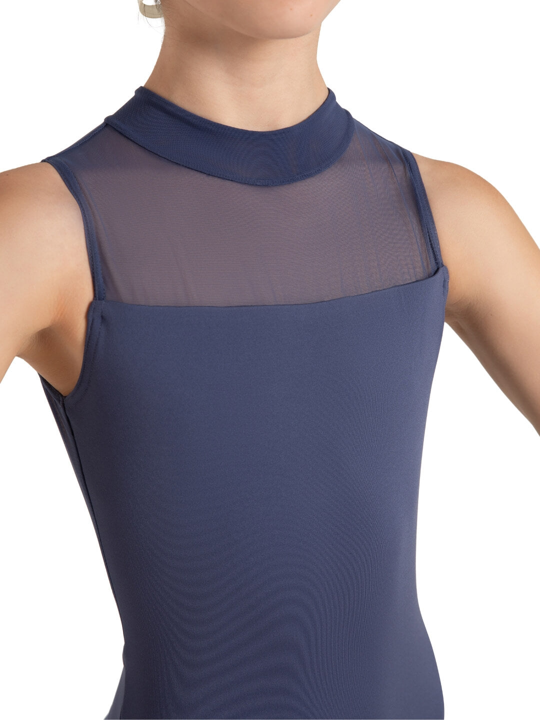 Capezio Hyacinth High Neck Leo - Girls