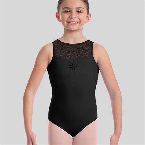 Mirella Daisy Lace High Neck Leotard
