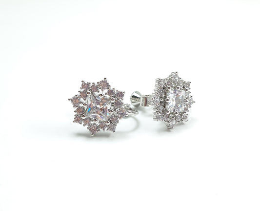 FH2 Crystal Star Clip-On 15mm Earing