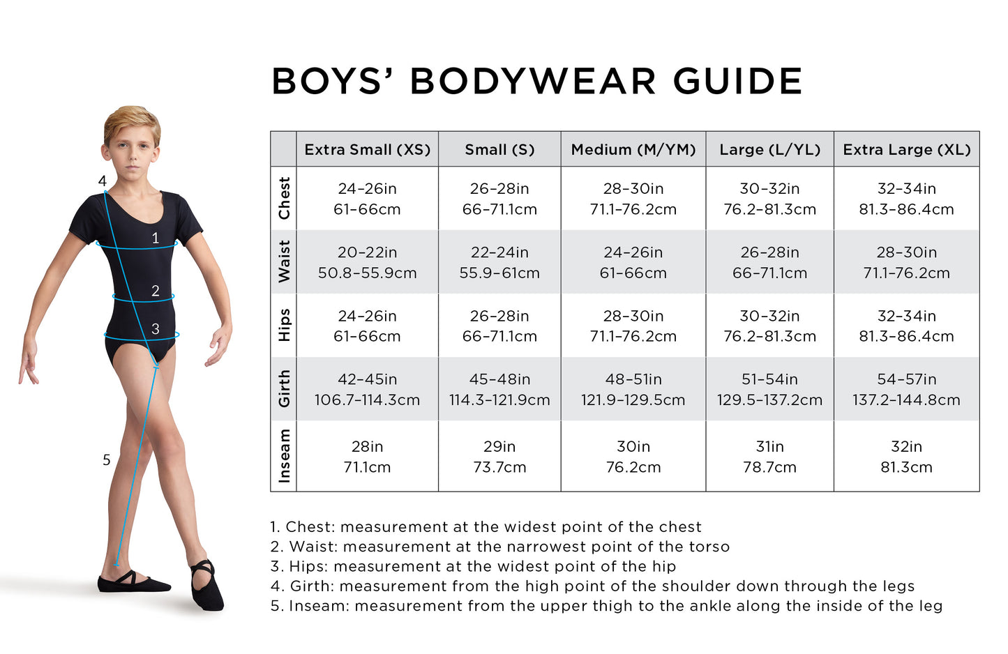 Capezio Full Seat Dance Belt - Boys