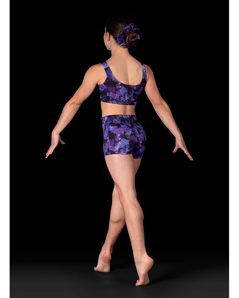 Bloch Dynami Gym Printed Shorts Girls