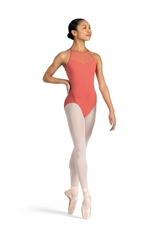 Bloch Fleur High Neck Leo