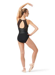 Bloch Antonia High Neck Paneled Leotard