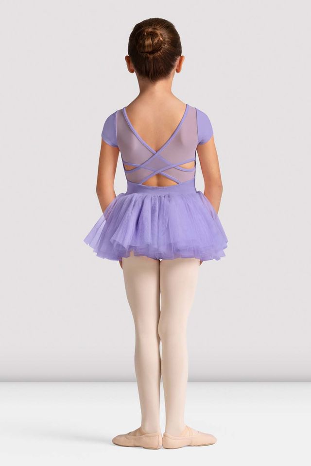 Bloch Sharon Cap Sleeve Tutu Dress Girls