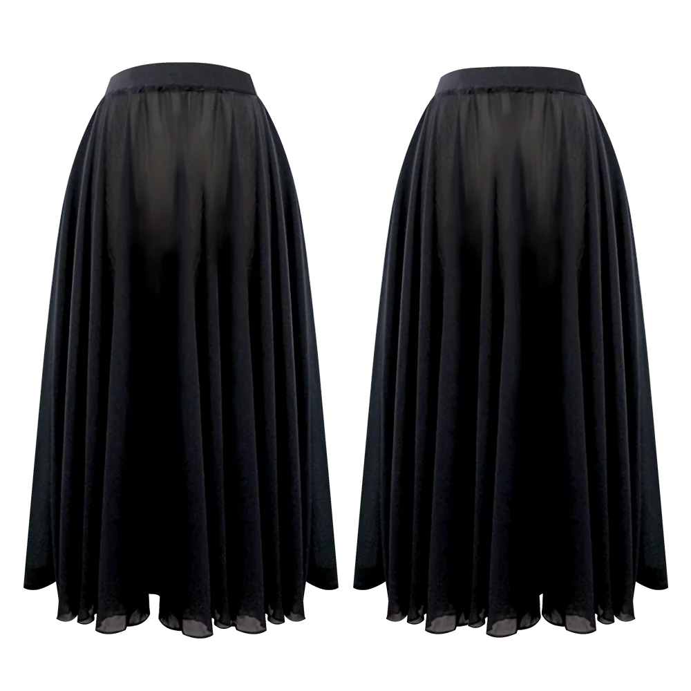 Danse De Paris Chiffon Long Skirt