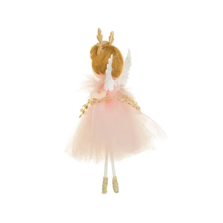 Starlight Collection Pink Cherub Ballerina Girl Ornament