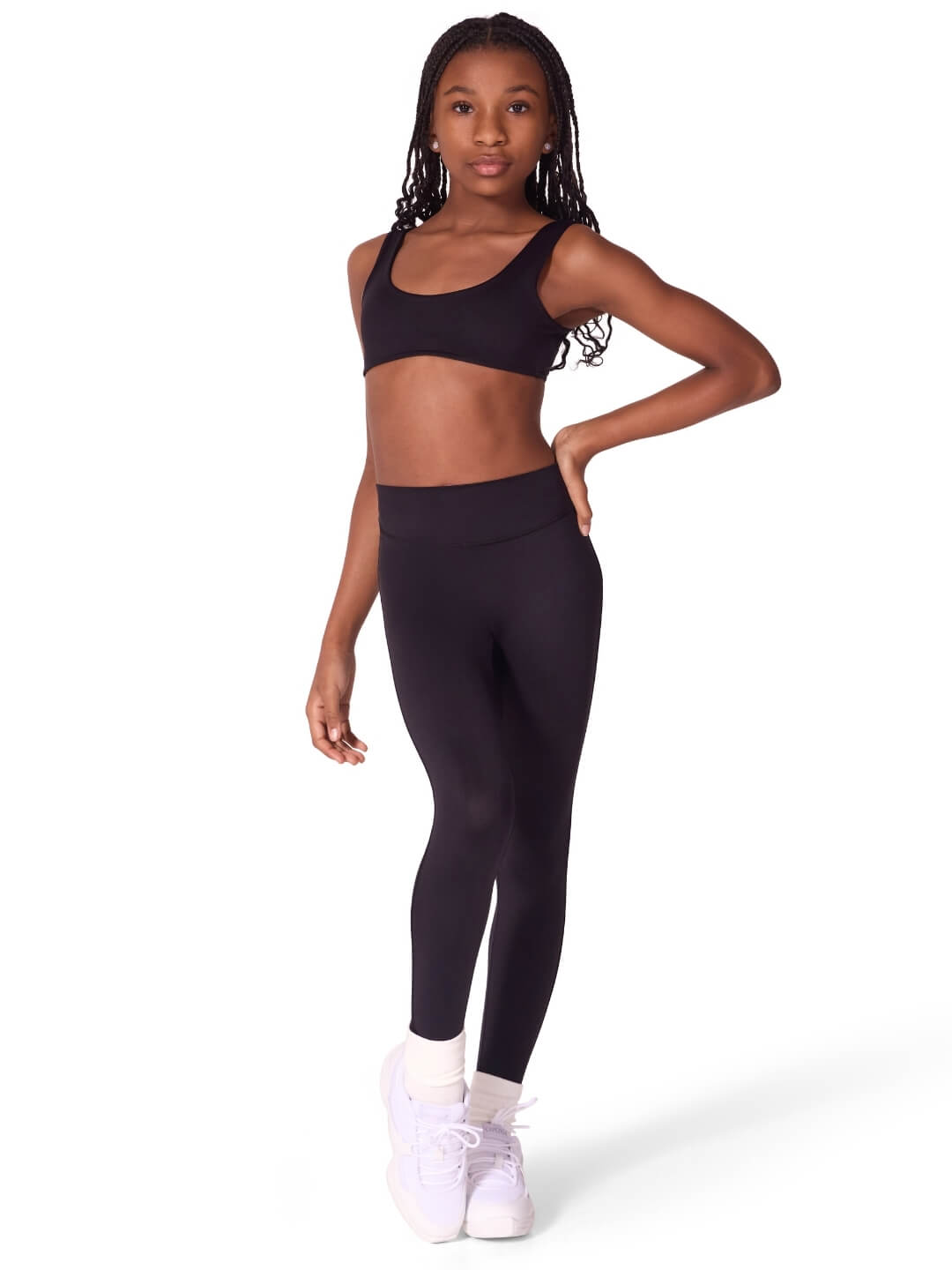 Capezio Elevate Ankle Leggings - Girls