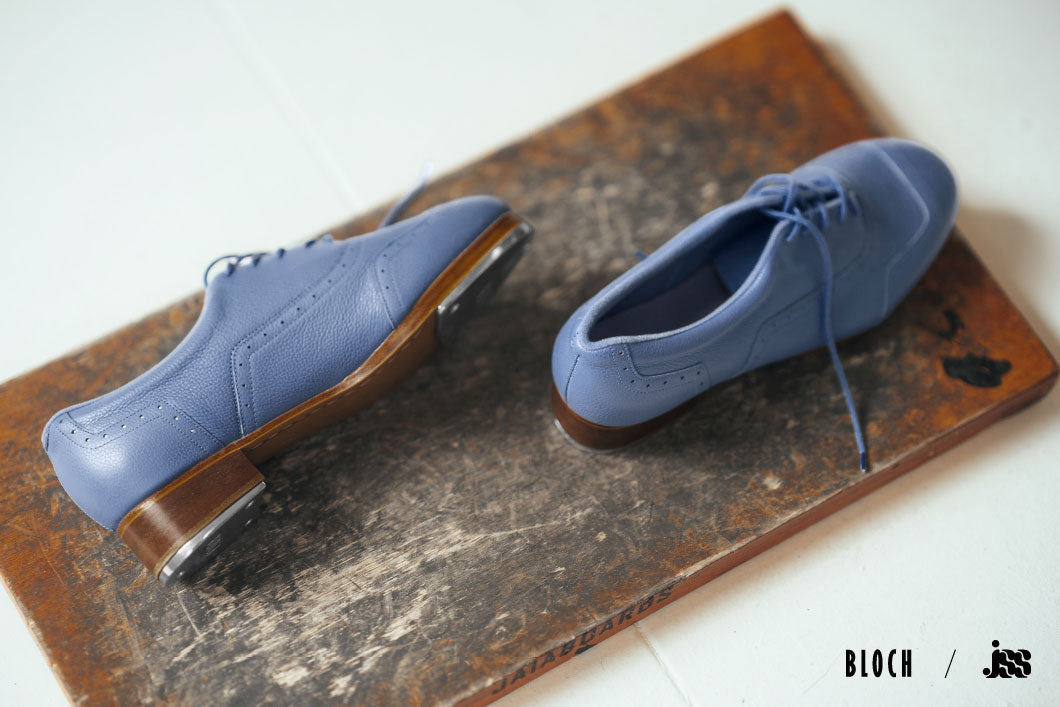Bloch Jason Samuels Ladies Tap Shoe Sky Blue