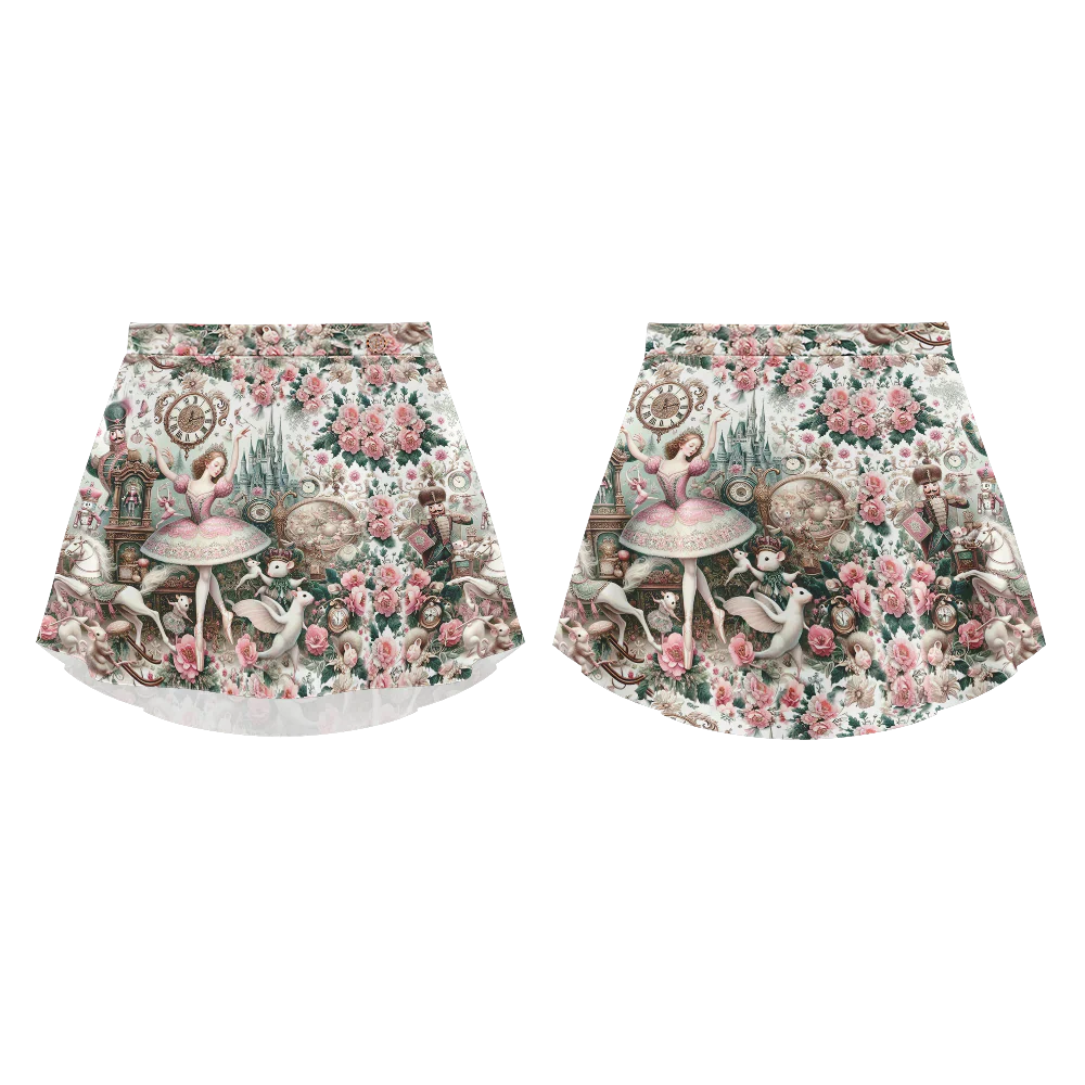 Danse De Paris Patterned Skirt