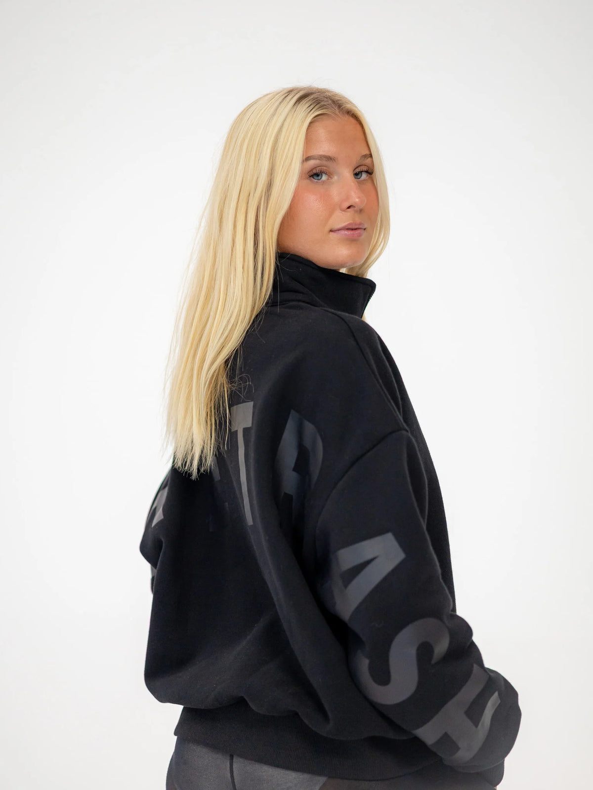 Barre Trash Oversized Zip Up