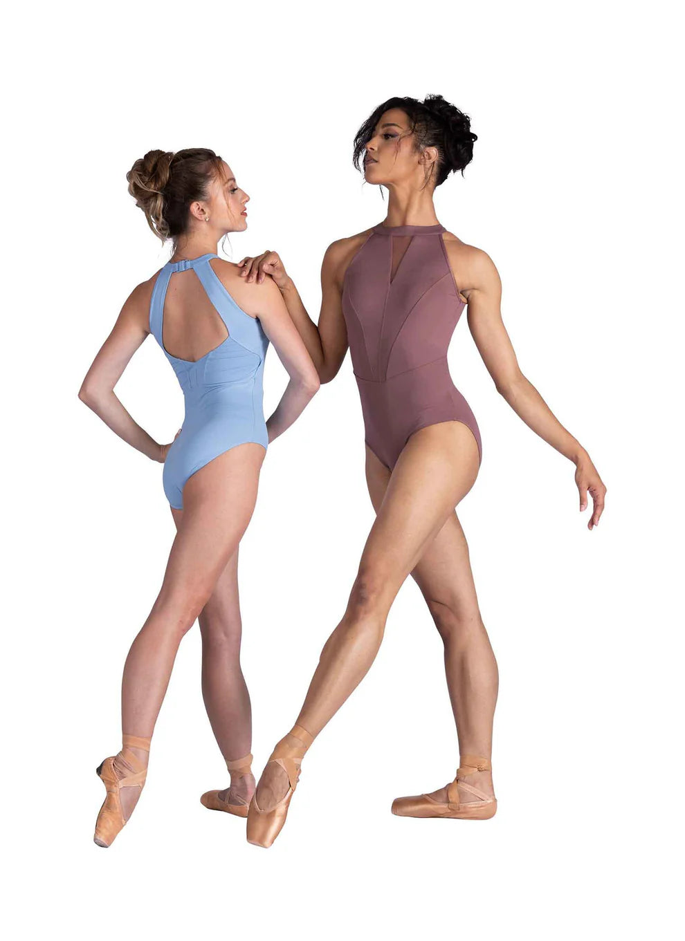 Danznmotion Halter Seamed Leo Girls