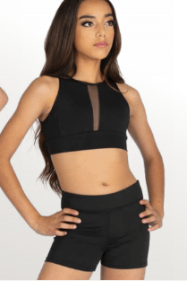 Danznmotion Rue Crop Top- Youth