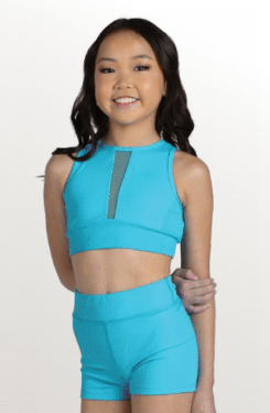 Danznmotion Rue Crop Top- Youth