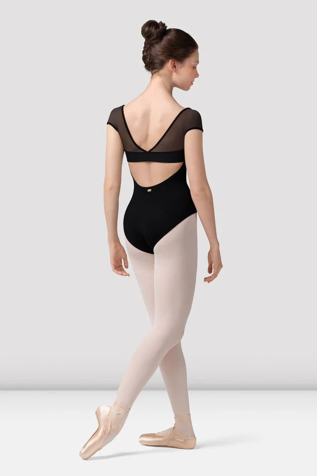 Mirella Zephyr Cap Slv Open Back Leo