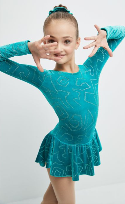 Mondor Born To Skate Glitter Dress – And All That Jazz