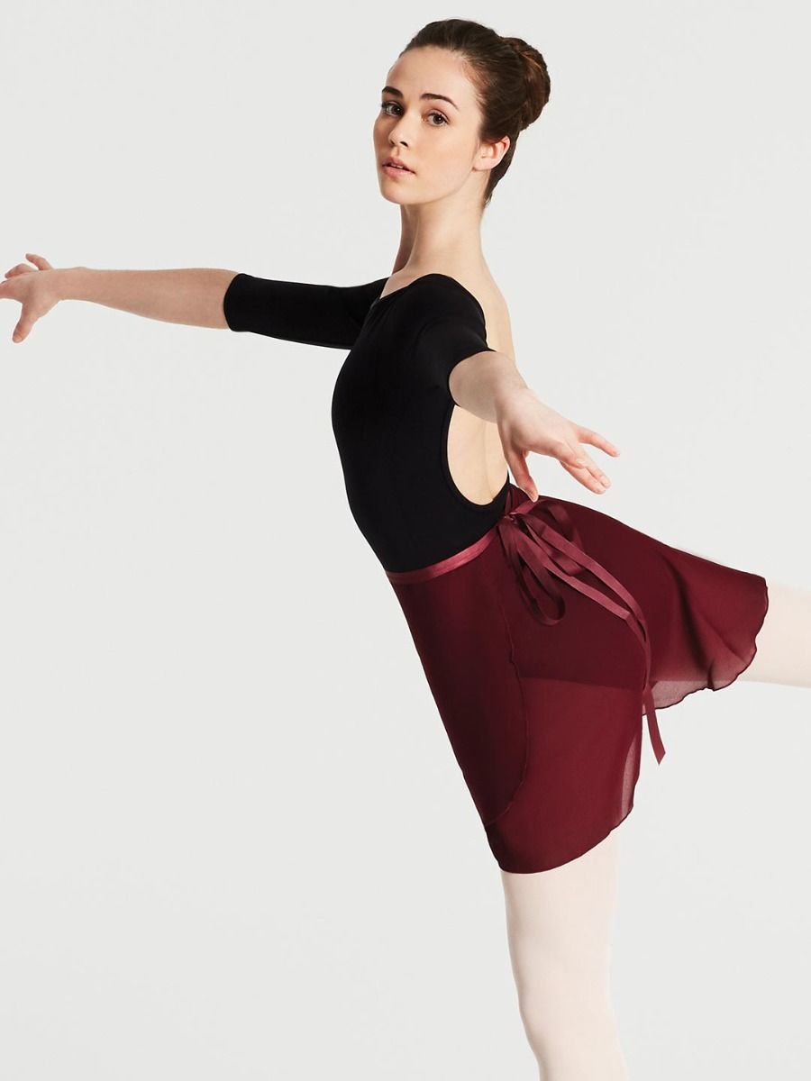 Georgette long wrap skirt online