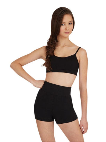 Capezio High Waisted Shorts - Adults
