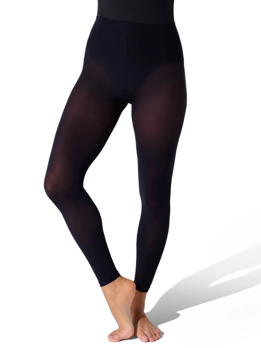 Capezio Footless Knit Waist Tights - Womens