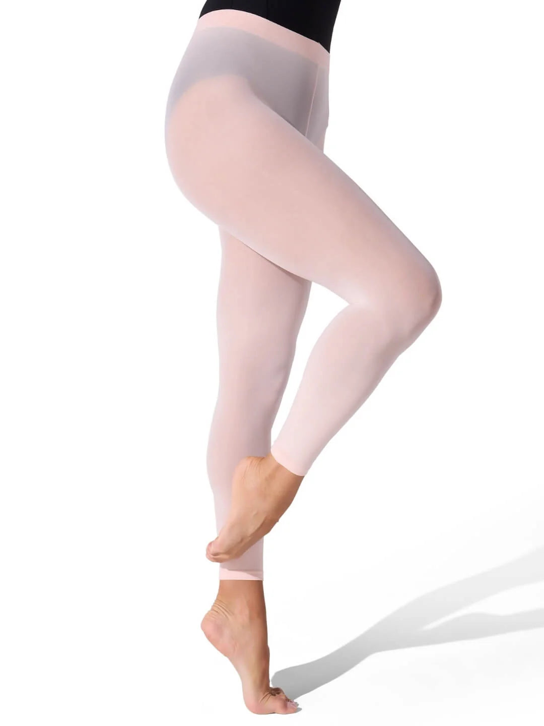 Capezio Footless Knit Waist Tights - Womens