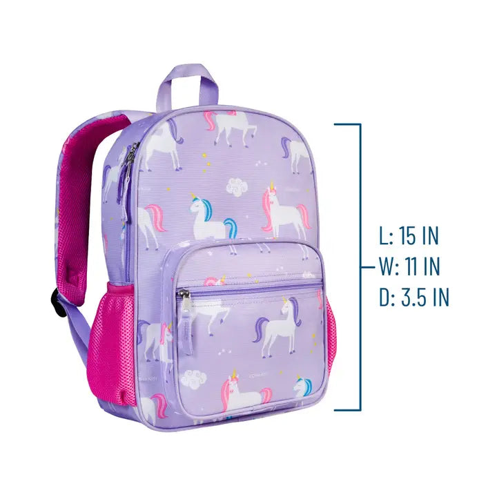 Wildkin Unicorn Eco Backpack - 15 Inch