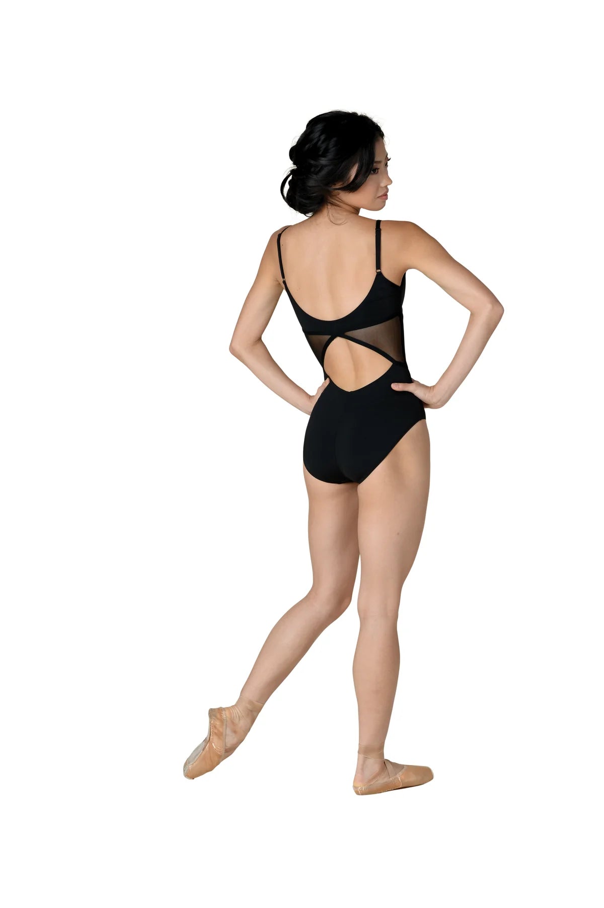 Danznmotion Alexis Cami Leo w/ Sheer Inserts
