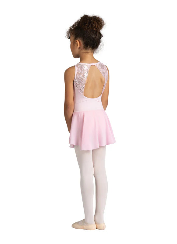 Danznmotion Tank Bolero Lace Dress Girls