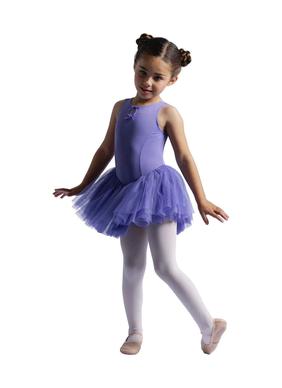 Danznmotion Tatum Bow Detail Dress Girls