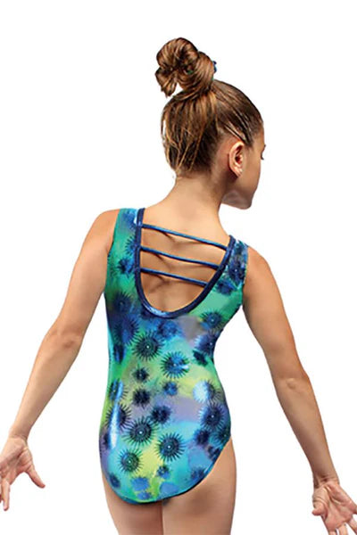 Mondor Sleeveless Leotard Strappy Back