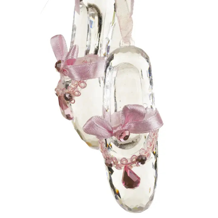 Starlight Collection Clear Ballet Slippers Ornament