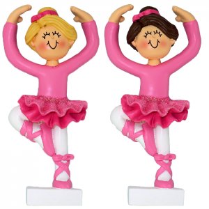 Dasha Designs Ballerina Ornament