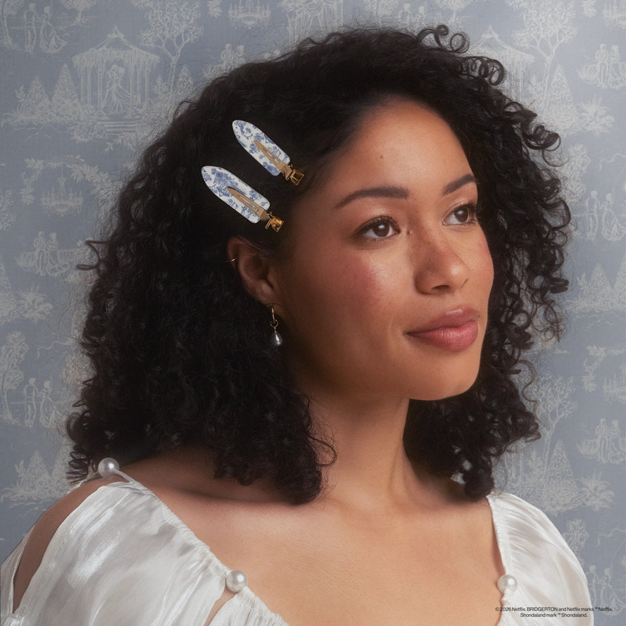 Kitsch X Bridgerton Creaseless Clips - 4 pc