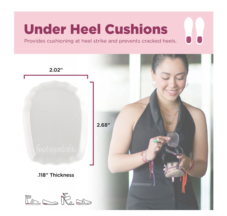 Foot Petals Under Heel Gel Cushions