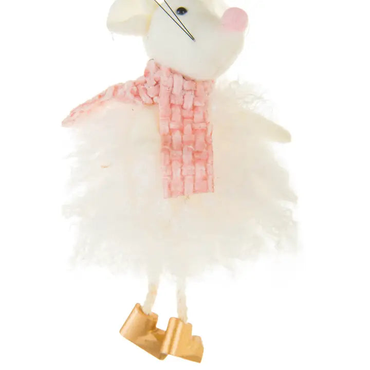 Starlight Collection Furry Sugarplum Mouse Princess Ornament