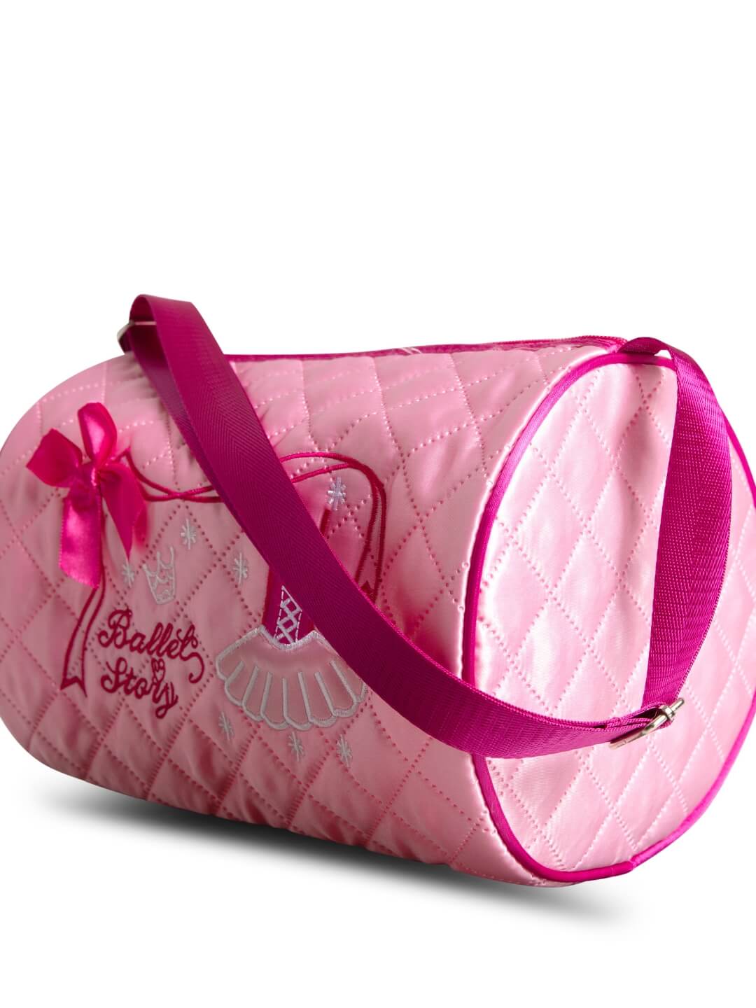 Capezio Embroidered Barrel Bag