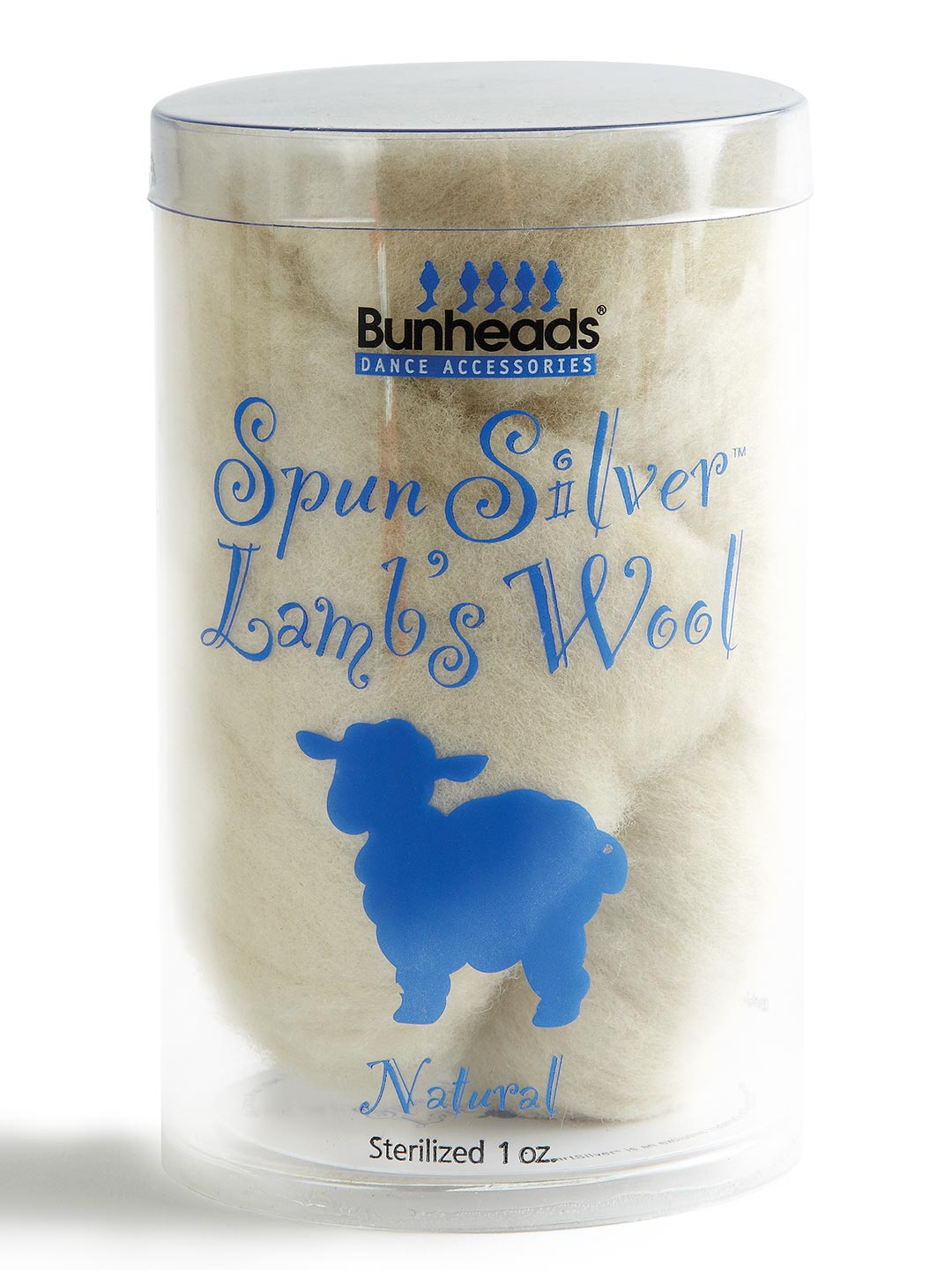 Bunheads Silver Lamb's Wool