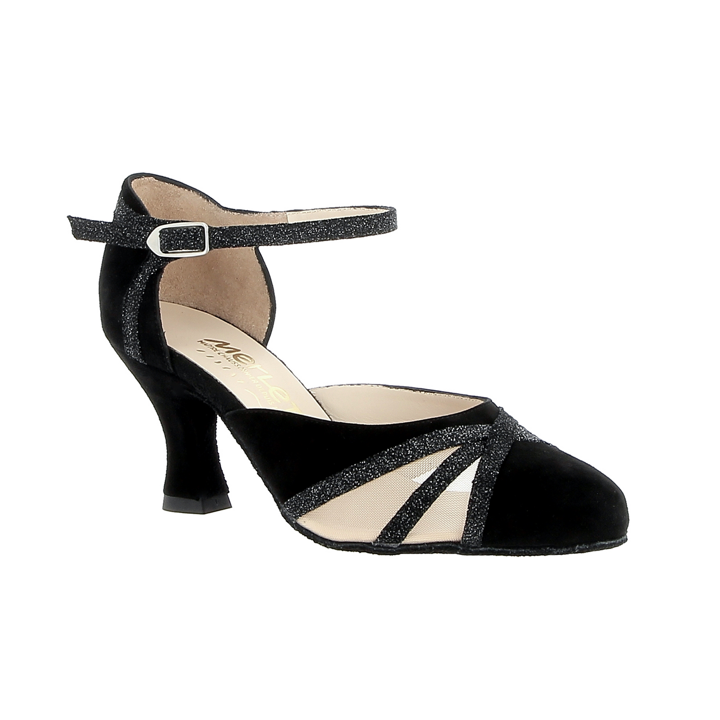 Merlet Charma Open Toe Ballroom Shoe