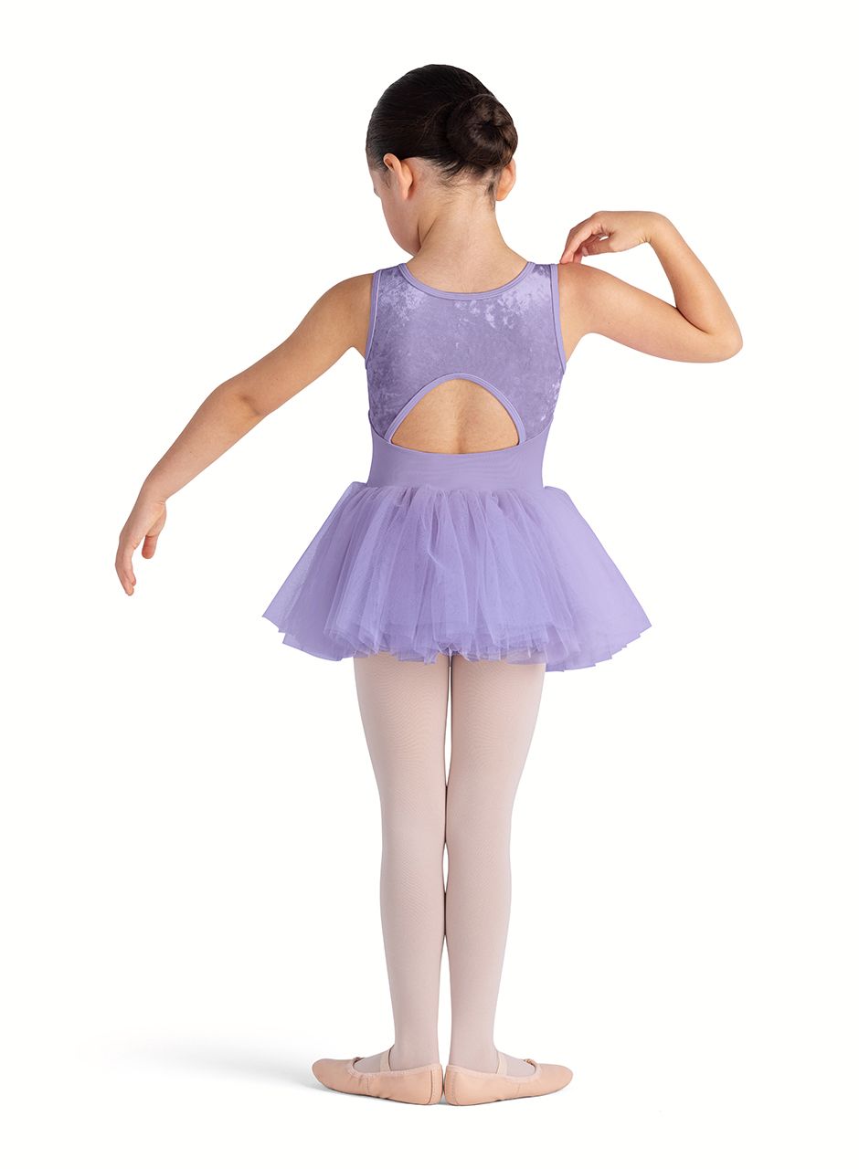 Bloch Velvet Open Back Tutu Leo-Girls