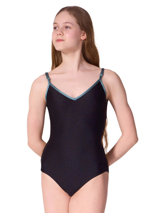 Capezio Enchanted Contrast Brilliance Camisole Leotard - Tween