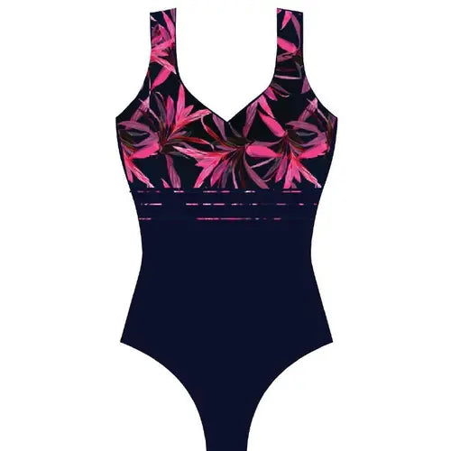 Finz Ladies Vee Front E/F 1 Piece Swimsuit