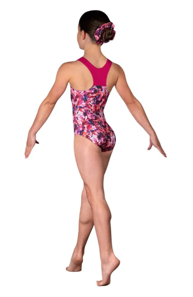 Bloch Floral Burst Gym Suit Girls