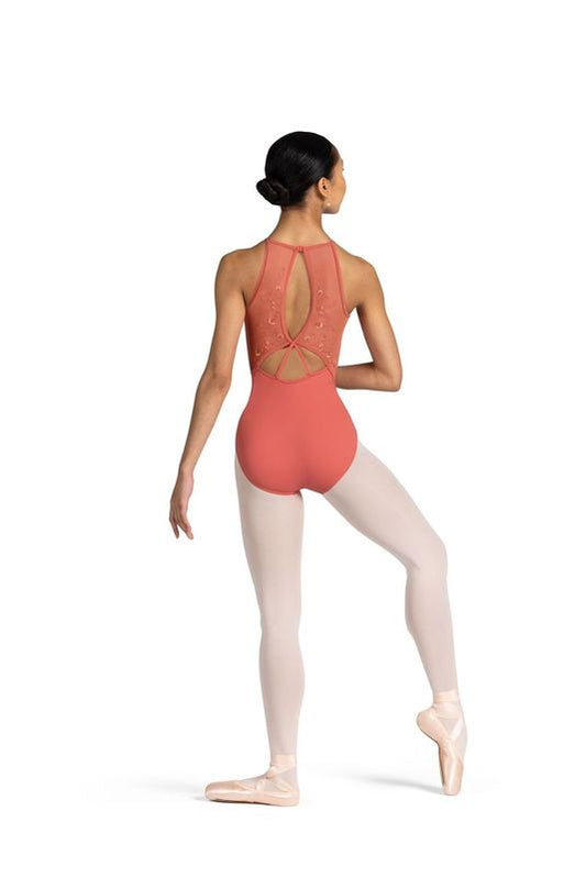 Bloch Fleur High Neck Leo