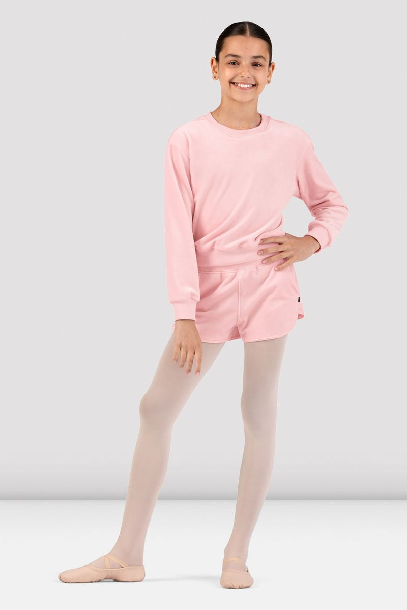 Bloch Lilly Velvet Crew Neck Sweatshirt - Girls