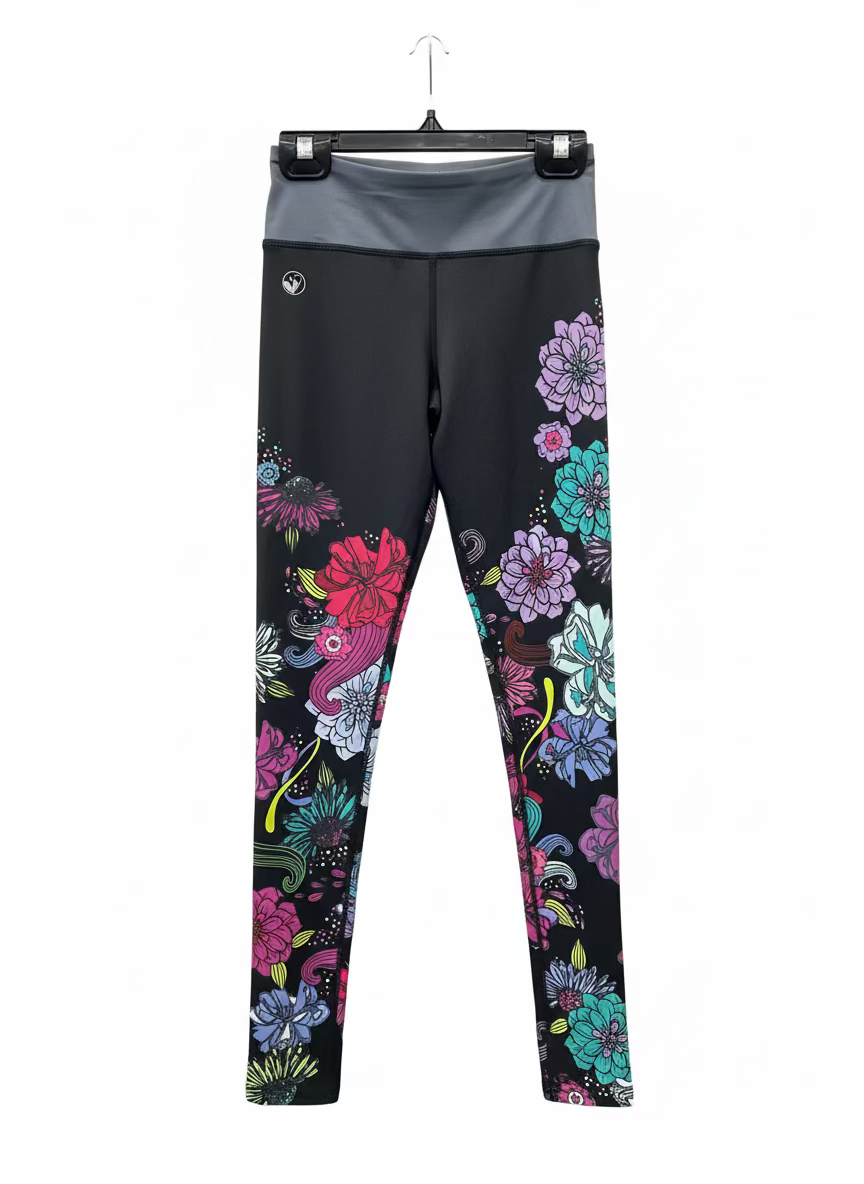 Limeapple Floral Leggings Girl's