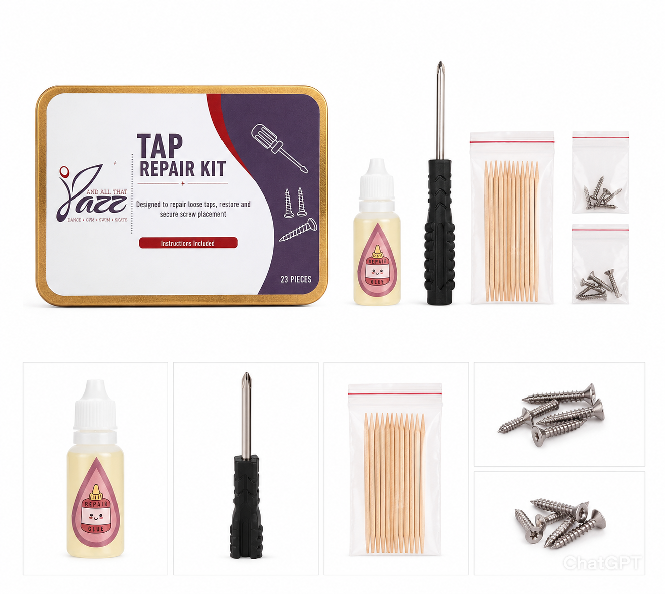 Tap Shoe Repair Kit