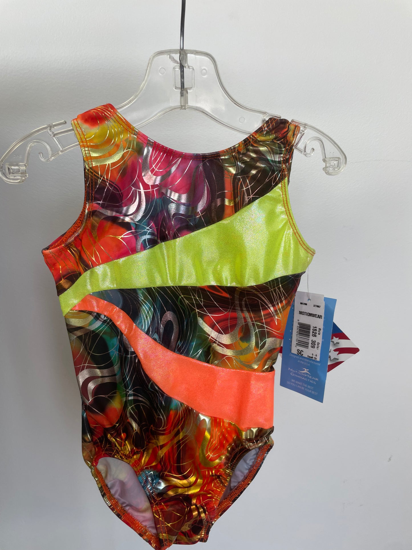 Motionwear Double Wave Gym Bodysuit KIDS