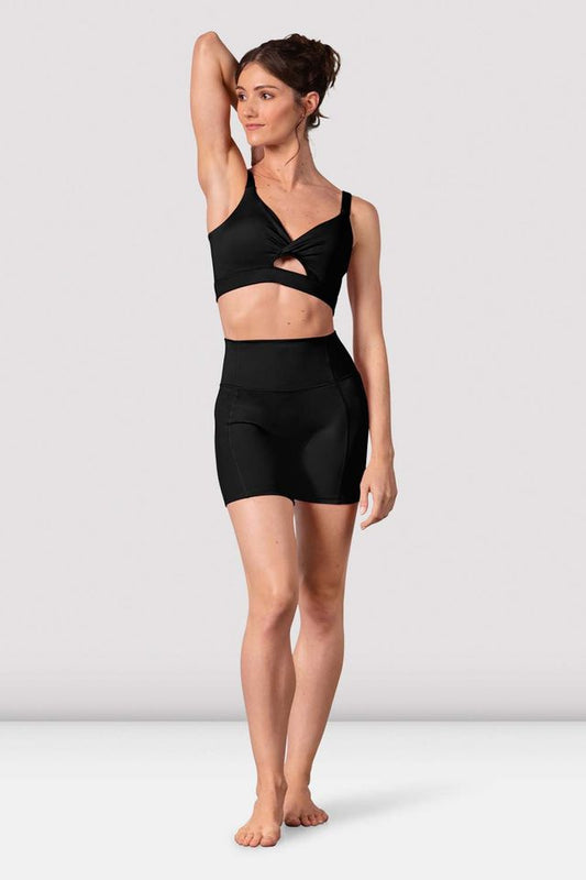 Bloch Lumina Jessica High Waisted Shorts