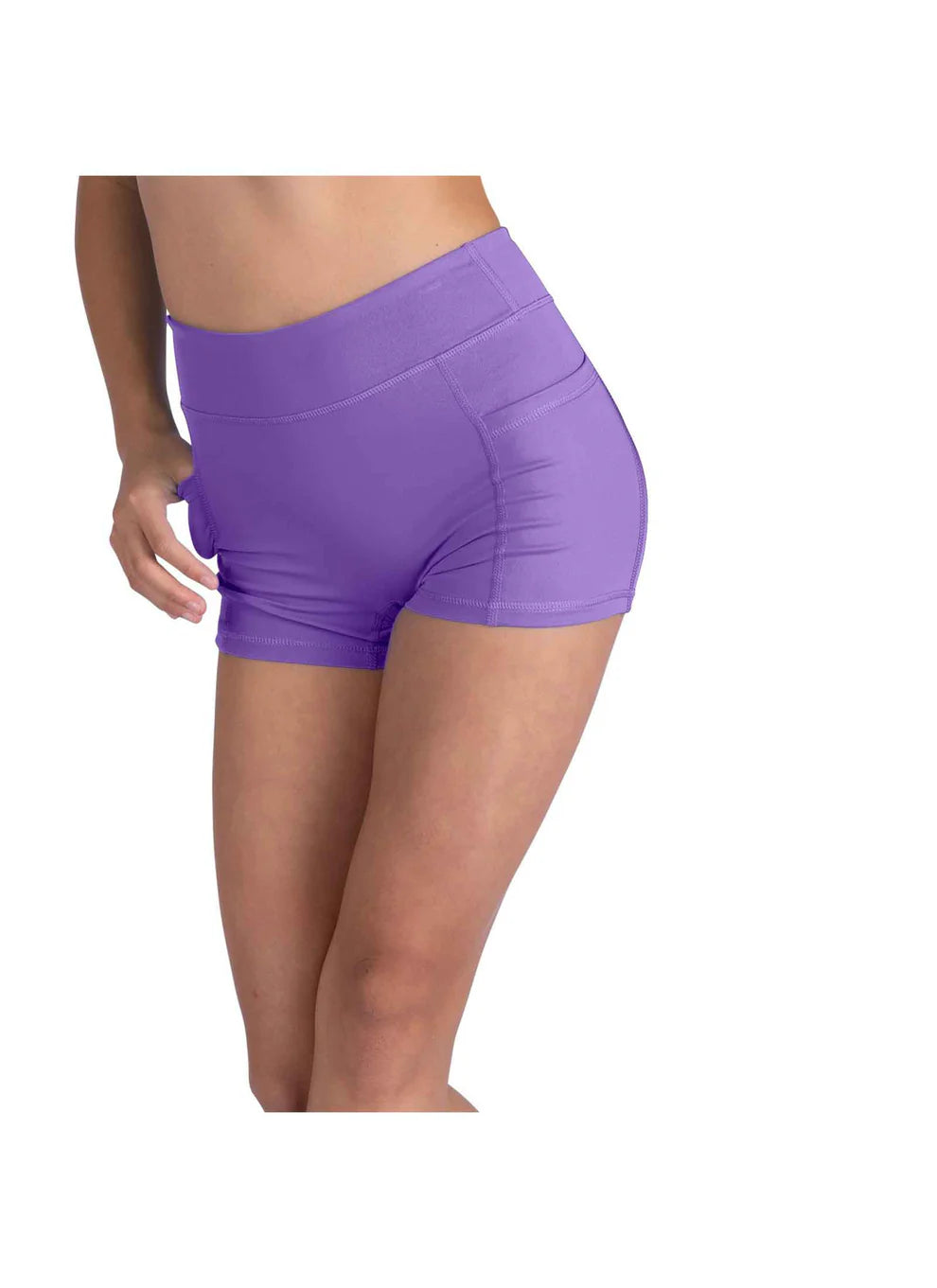 Danznmotion High Waist Shorts w/Pocket Girls