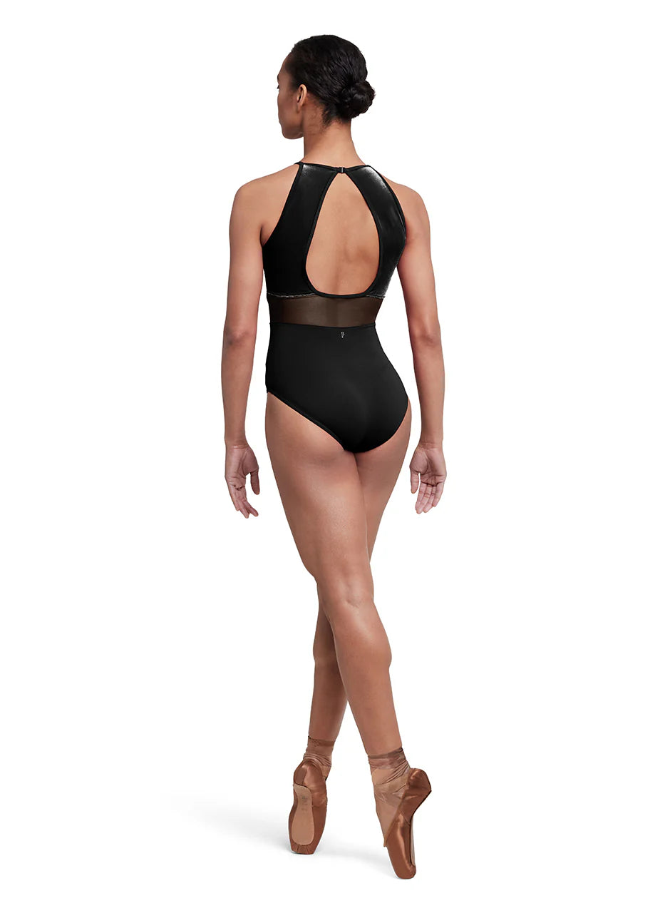 Bloch Kai Haute Velvet Halter Leo