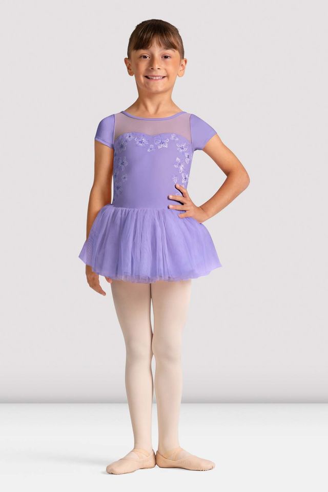Bloch Sharon Cap Sleeve Tutu Dress Girls