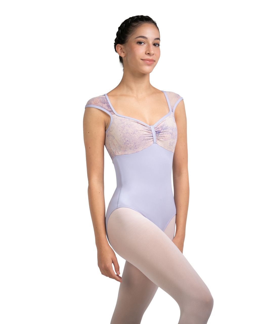 Lulli Secret Garden Cap Sleeve Leotard Kira